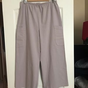 NWoT IRIDIUM wide-leg cropped